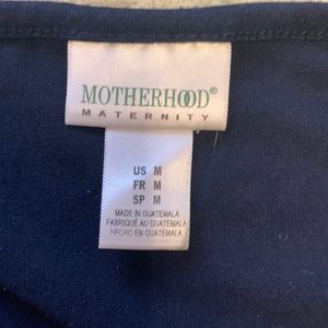 Motherhood maternity navy blue dress only wore once